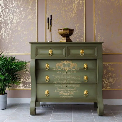 Re Design Decor Transfer Perfume Notes 3 Fogli 45 X 61 cm