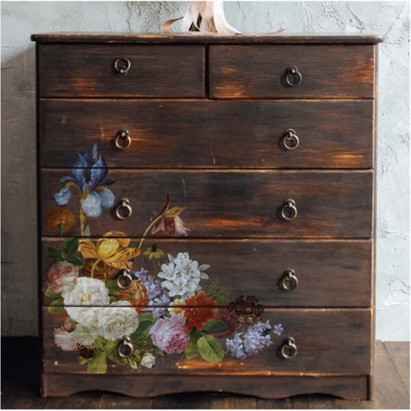 Re Design Decor Transfer Blossomed Beauties 3 Fogli 21,5 X 28 cm