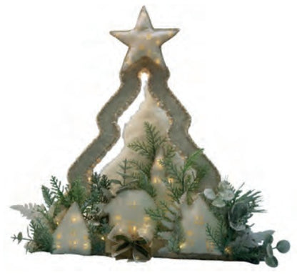 Renkalik Home Decor in Cartone Kit Albero con Stella