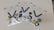 Sospeso Trasparente Kit Collana Blu con Pellicola Stampata