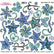 Sospeso Trasparente Pellicola 02 Mini Scrap Blue