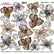 Sospeso Trasparente Pellicola 11 Mini Scrap Map