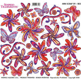 Sospeso Trasparente Pellicola 09 Mini Scrap Red