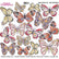 Sospeso Trasparente Pellicola 06 Mini Scrap Red Butterfly