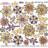 Sospeso Trasparente Pellicola 03 Mini Scrap Yellow