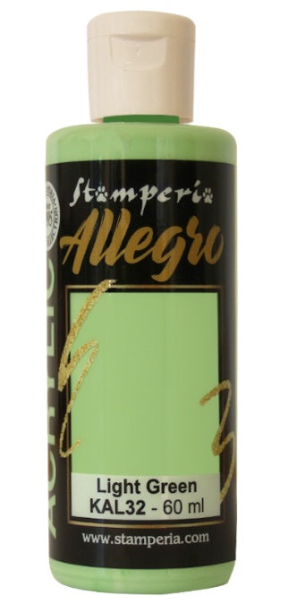 Stamperia Colore Allegro Light Green 60 ml