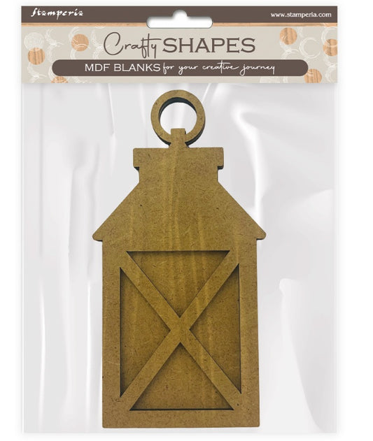 Stamperia Crafty shapes Golden Harmony lanterna