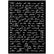 Stamperia Linea Art Stories Big Stencil A3 - Scritte