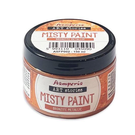 Stamperia Linea Art Stories Misty Paint Metallic Selection Bronzite Metallic 150 ml