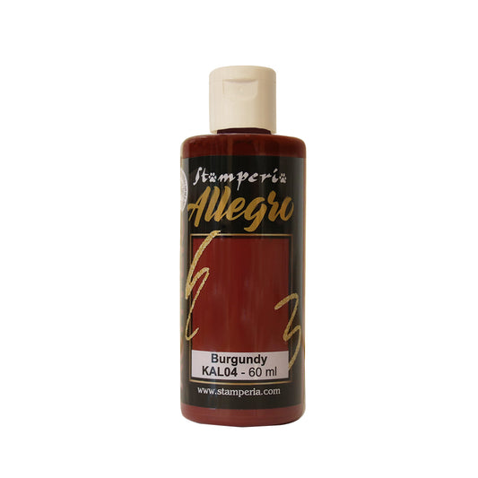 Stamperia Colore Allegro Burgundy 60 ml