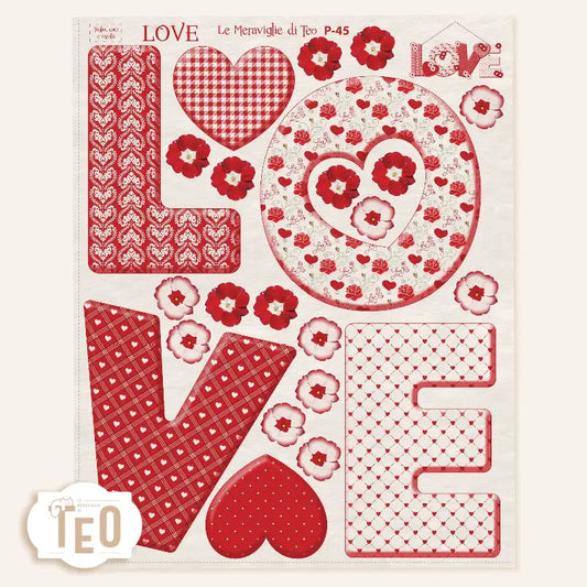 Pannello Teo Collezione Classic P-45 Love