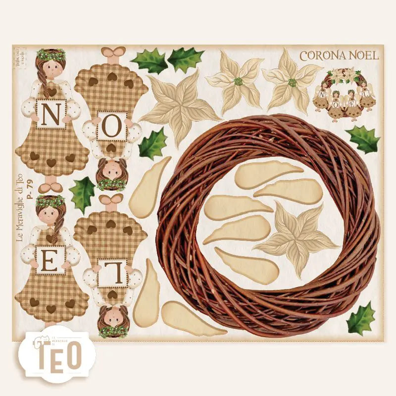 Pannello Teo Collezione Classic P-79 Corona Noel