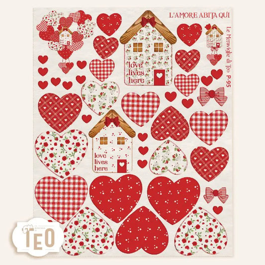 Pannello Teo Collezione Classic P-95 L’Amore Abita Qui