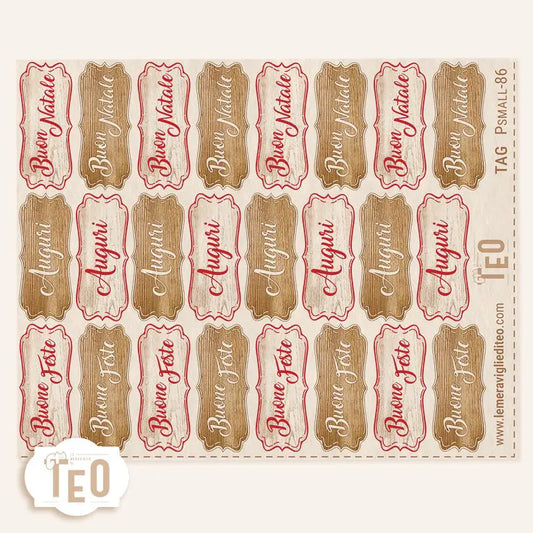 Pannello Teo Collezione Natale P-Small-86 Tag