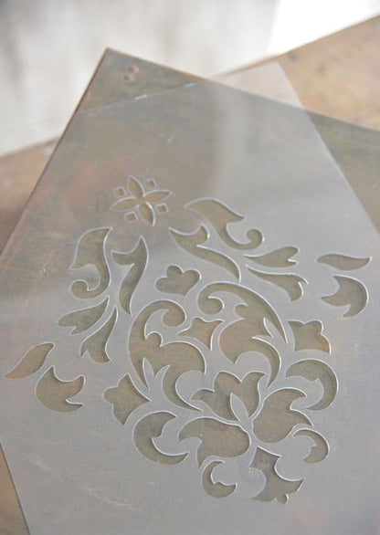 Vintage Paint Stencil FIligrana 5